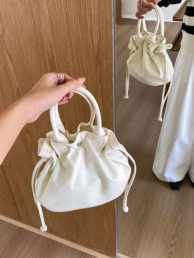 Canvas bag pouch set
