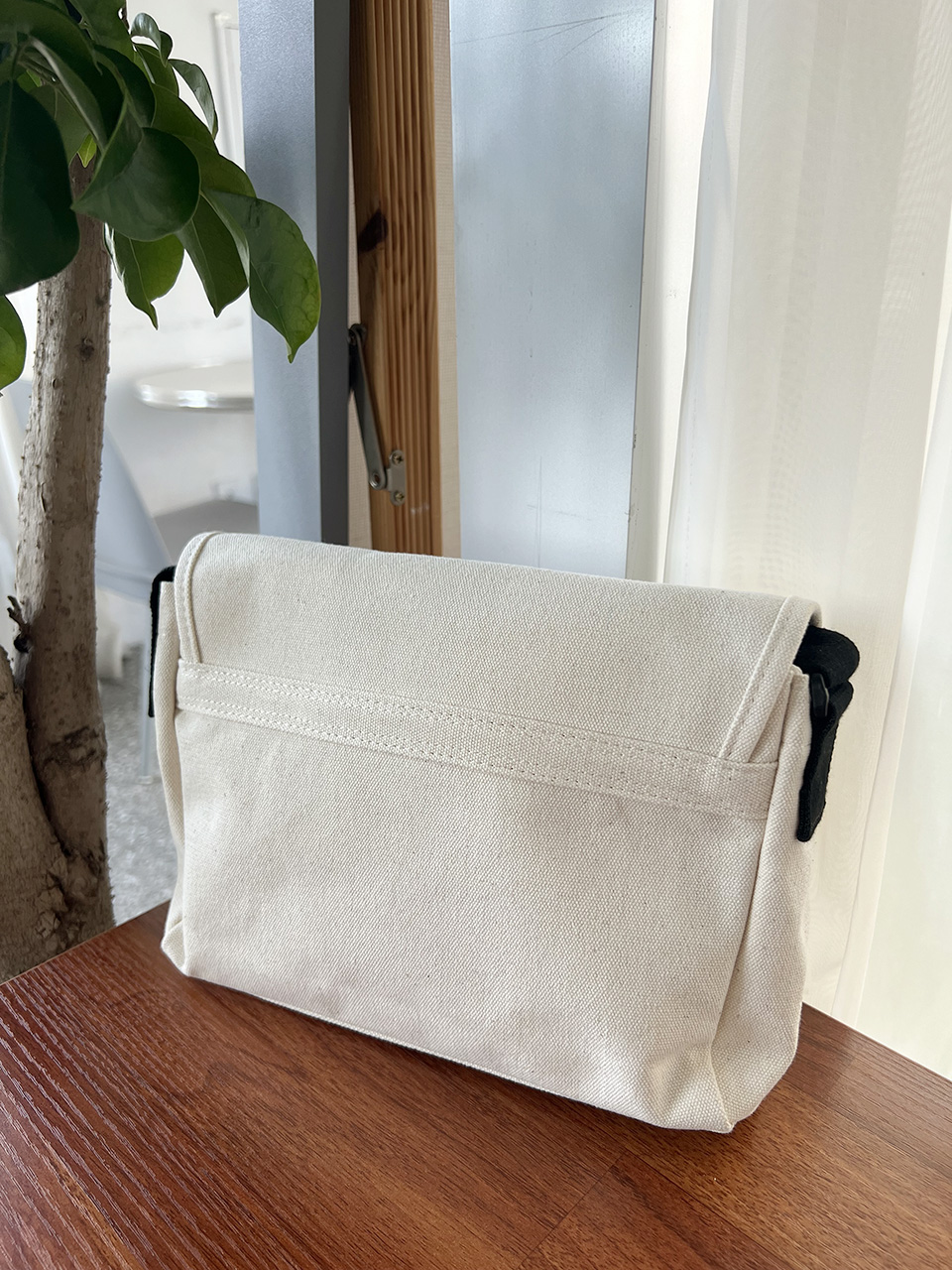 Canvas Flip Mini Shoulder Bag