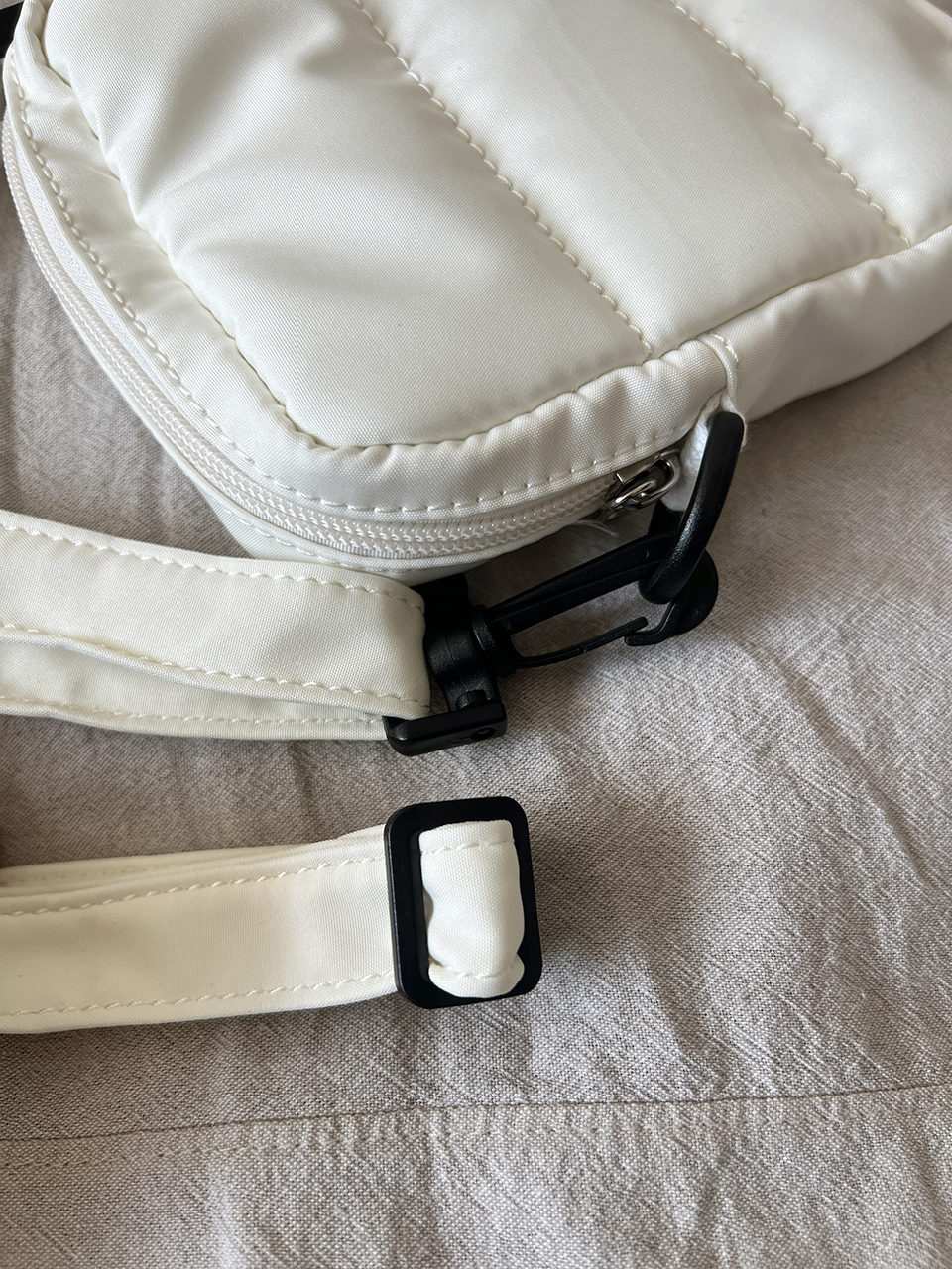 Smooth Quilted Square Mini Bag