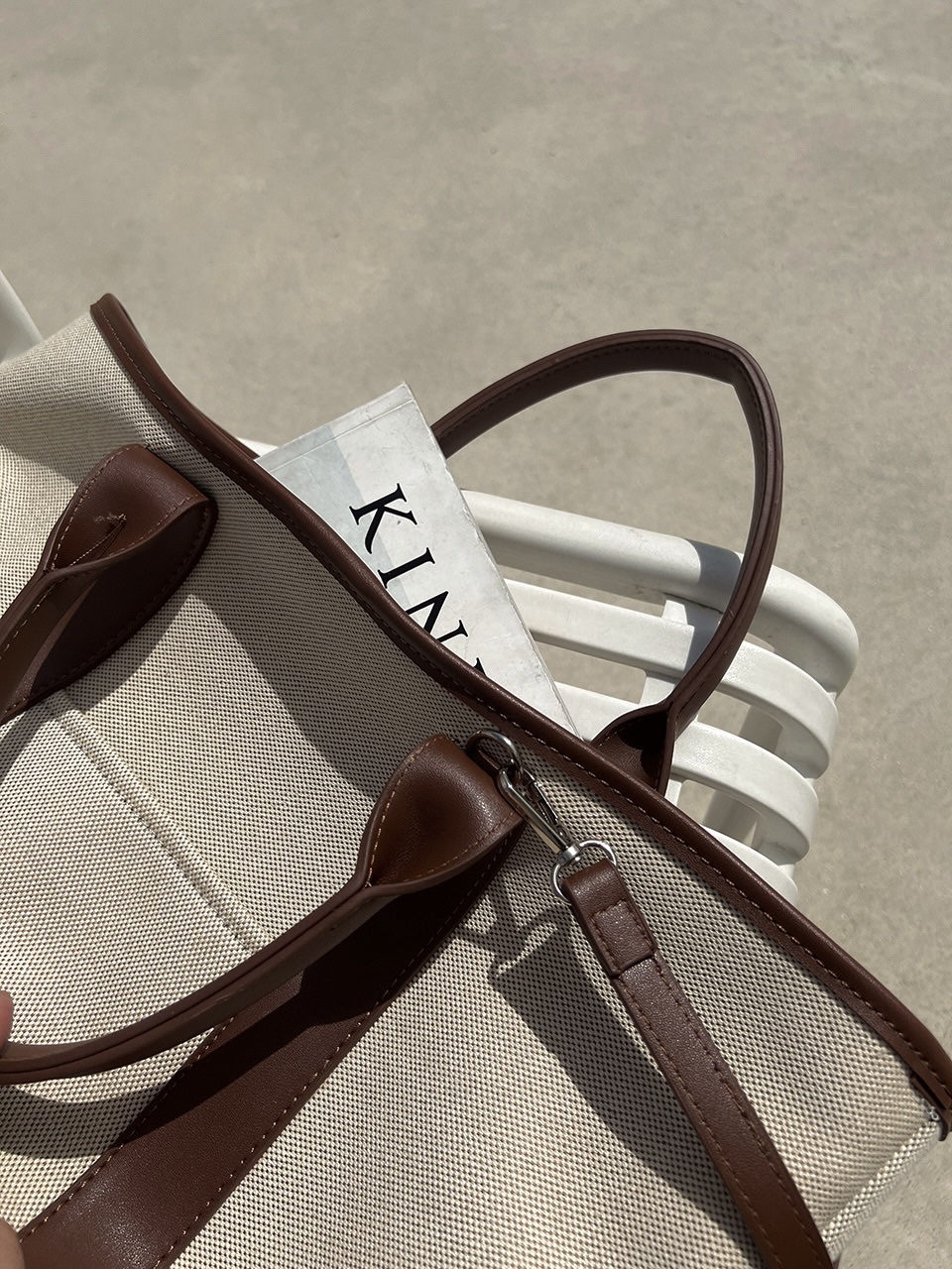 Pocket tote bag (3 colors)