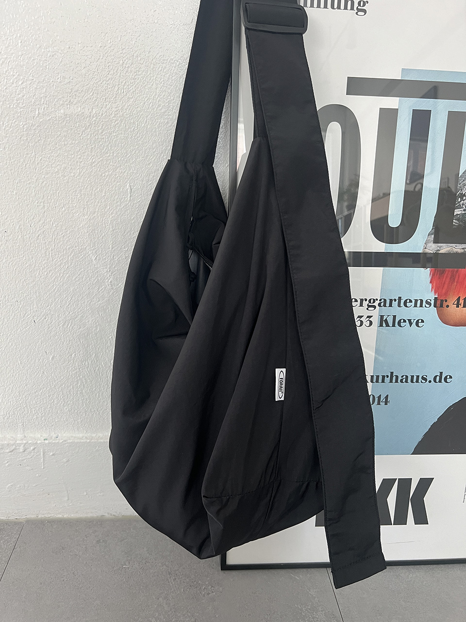 Nylon shoulder bag