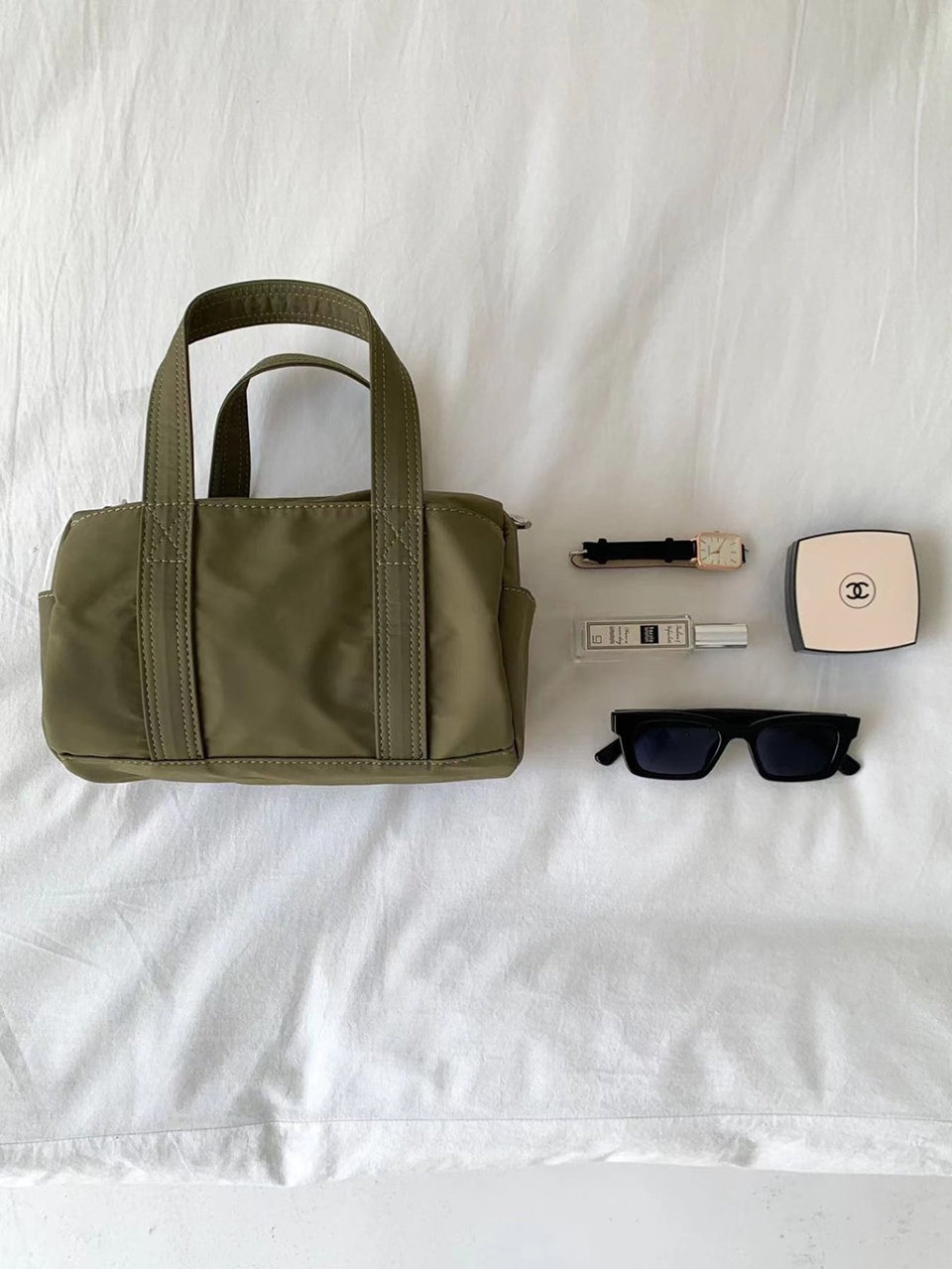 Nylon Mini Tote Bag (4 colors)