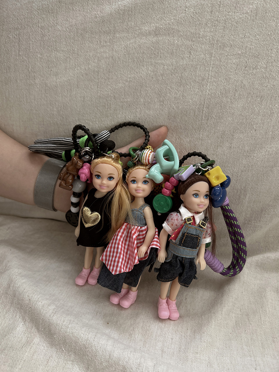 Doll key ring/charm