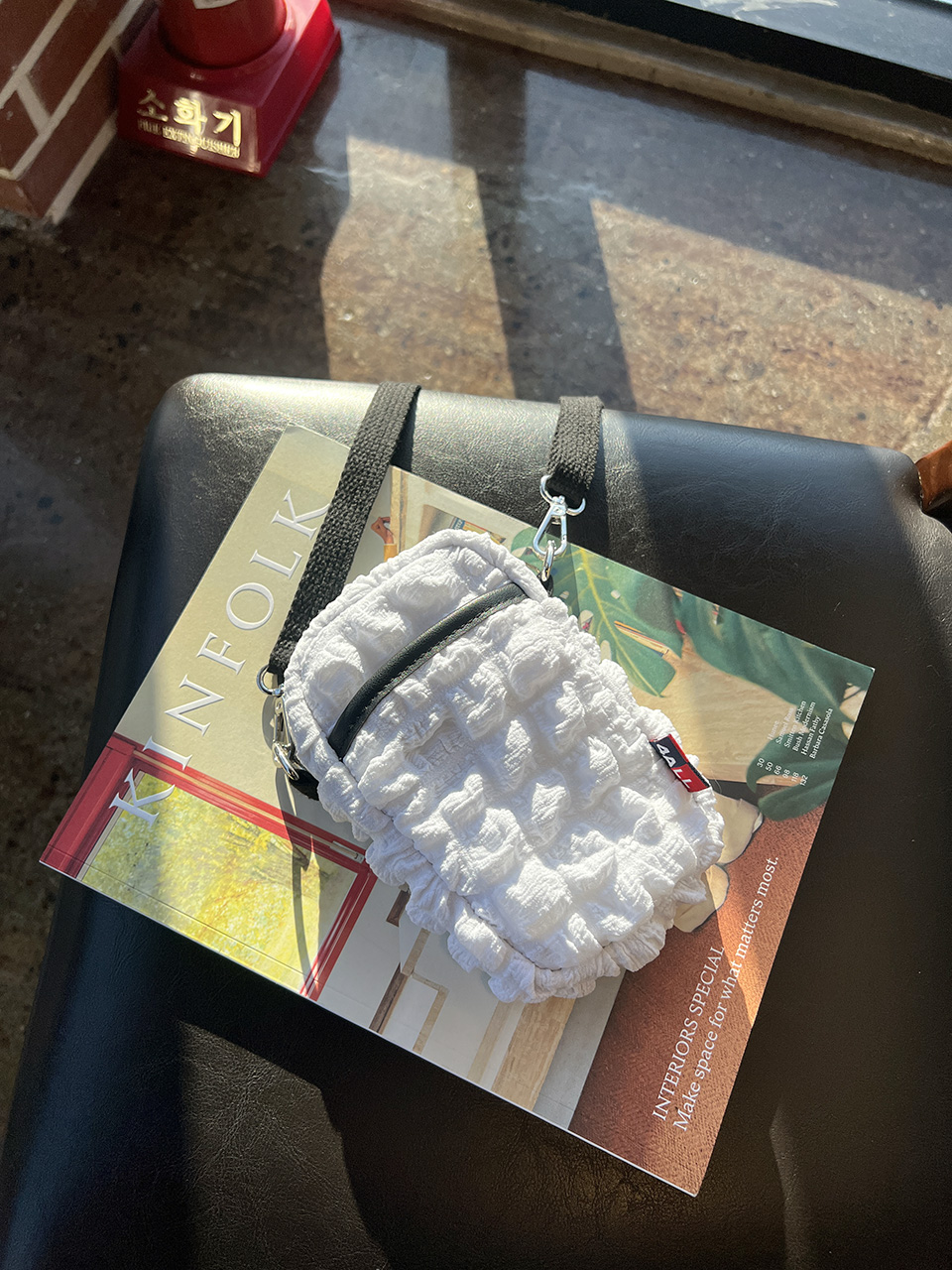Bubble Quilted Mini Shoulder Bag