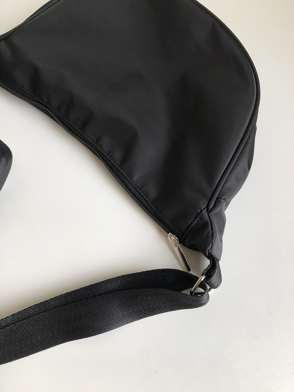 Nylon crossbody bag
