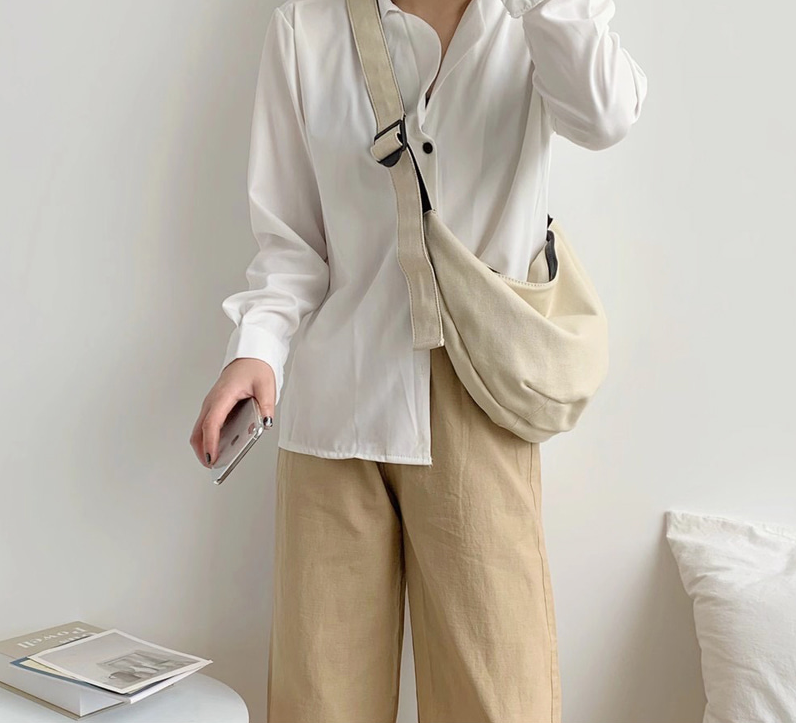 Mono Zip-Up Cloth Eco Bag