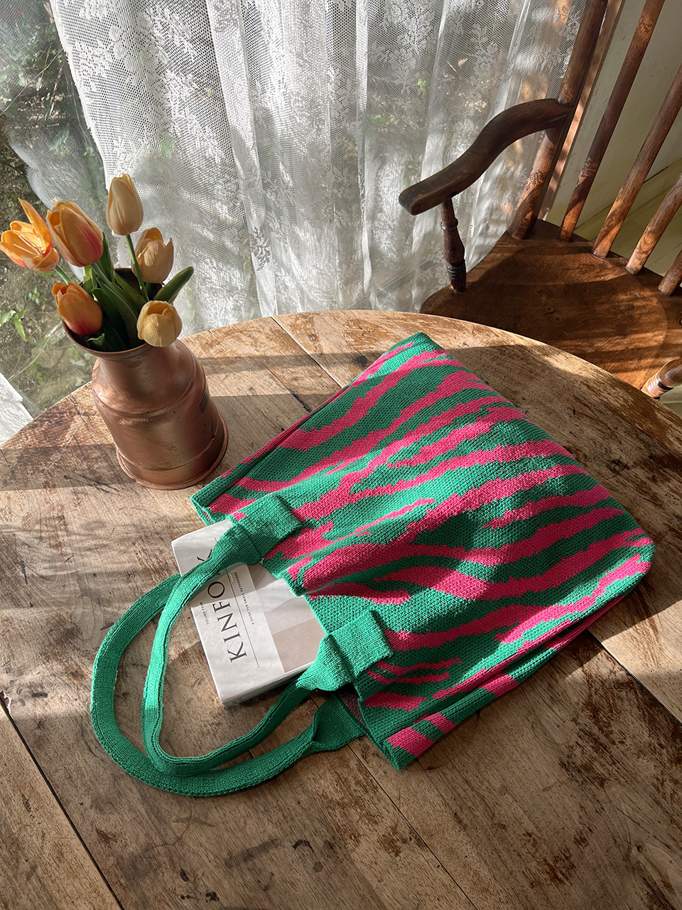 Knitted Big Eco Bag (4 colors)