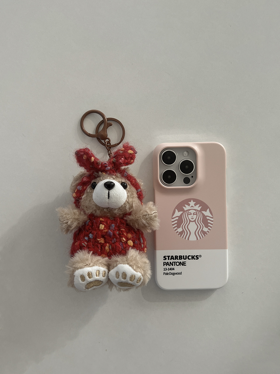 Teddy bear doll charm