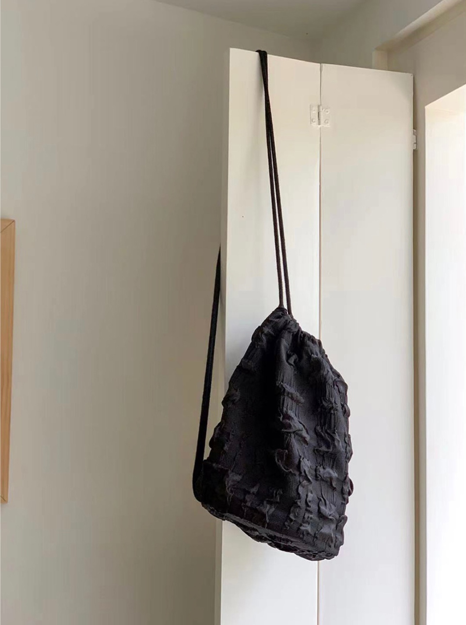 Bubble Lace Quilted Mini Backpack