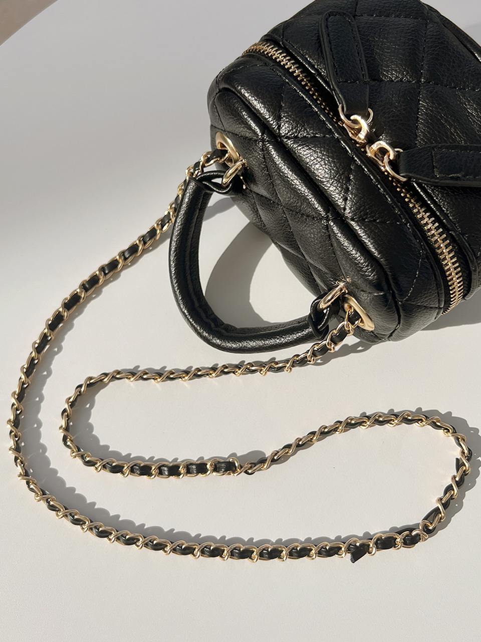 Mini Quilted Chain Crossbody Bag (4 colors)