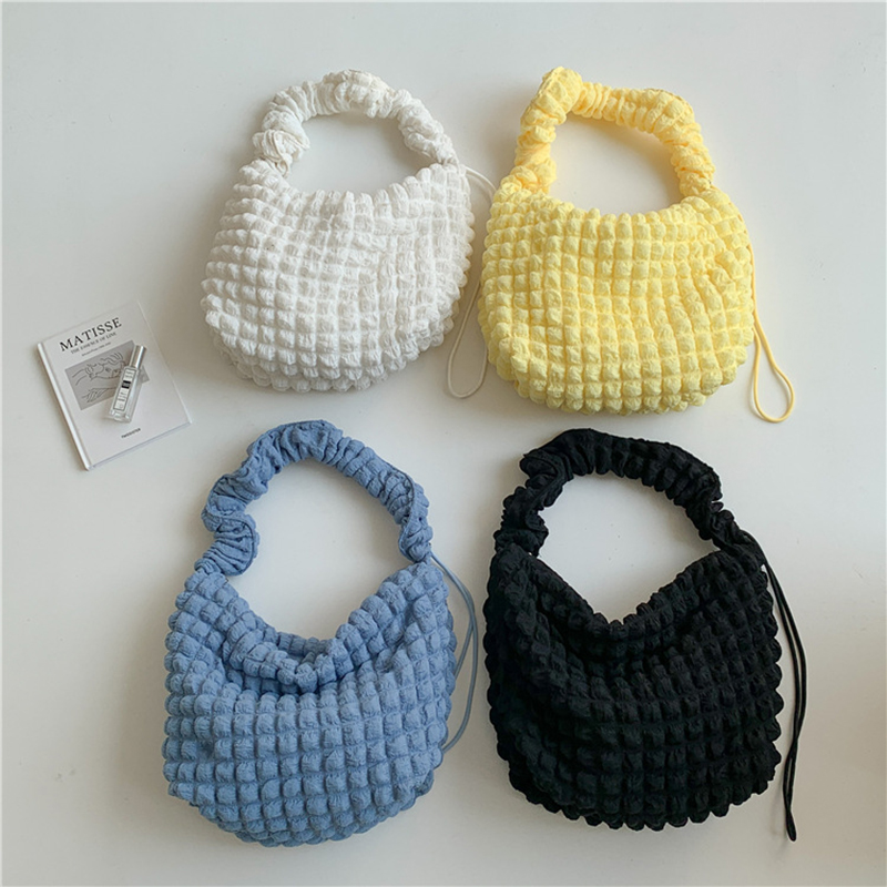 Bubble Quilted Shoulder Bag
