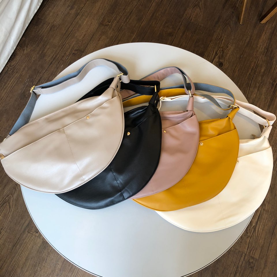 Two-pocket crossbody bag (5 colors)