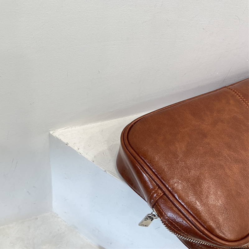 Crack Square Shoulder Bag (3 colors)