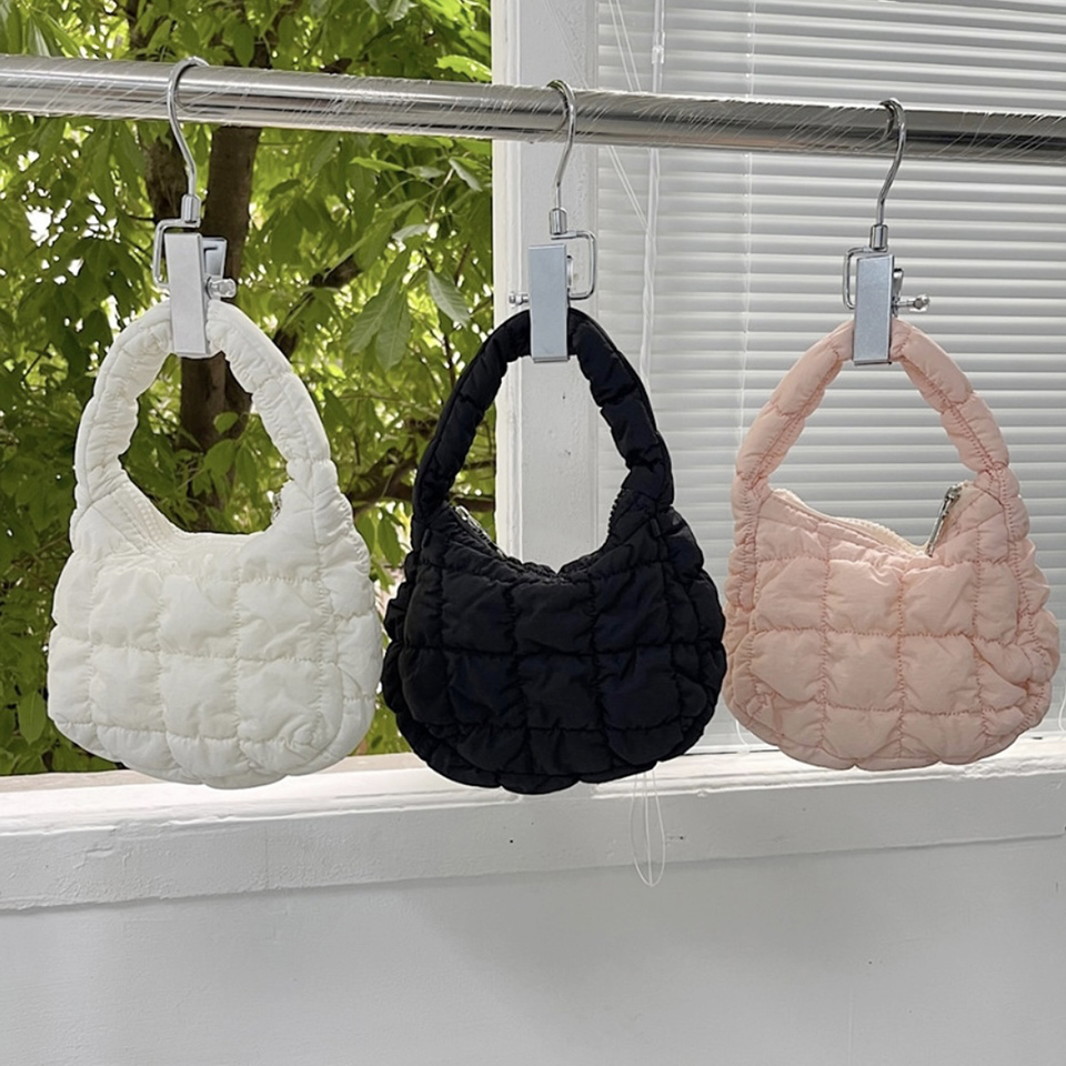 Twoyou Quilted Chain Mini Tote Bag