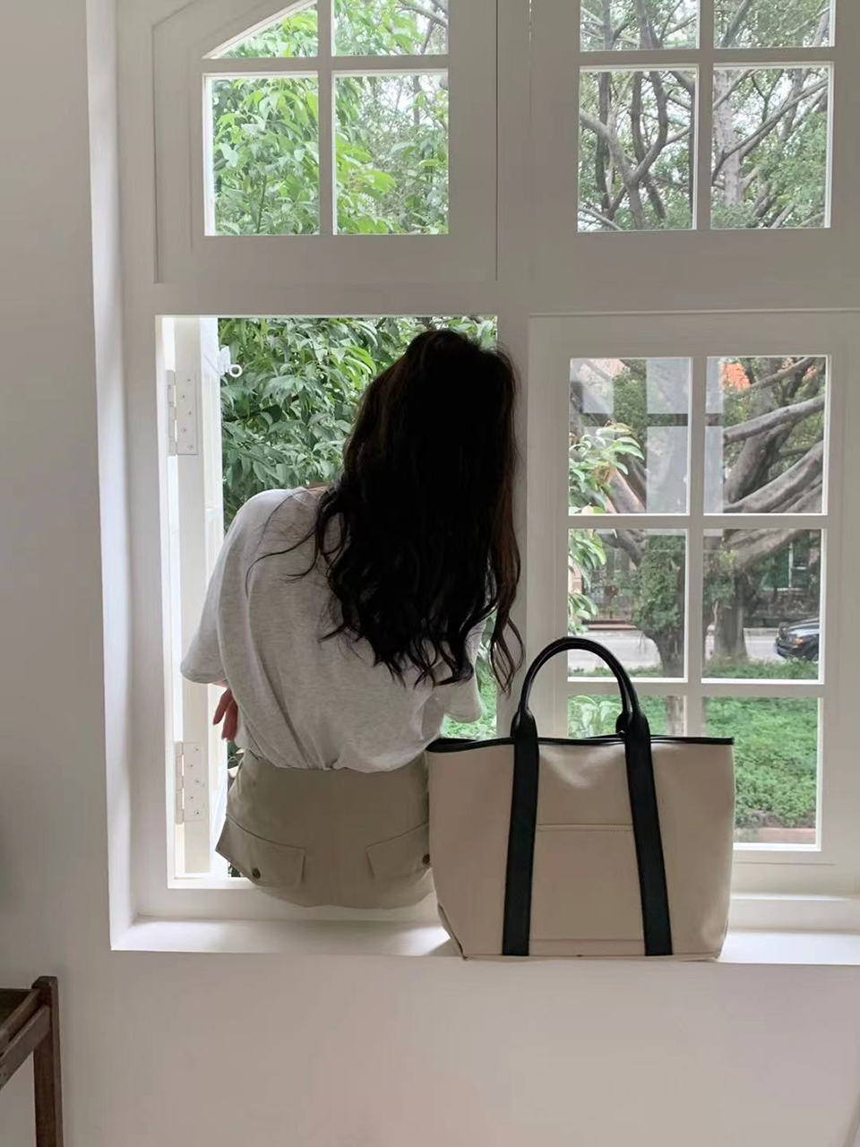 Pocket tote bag (3 colors)