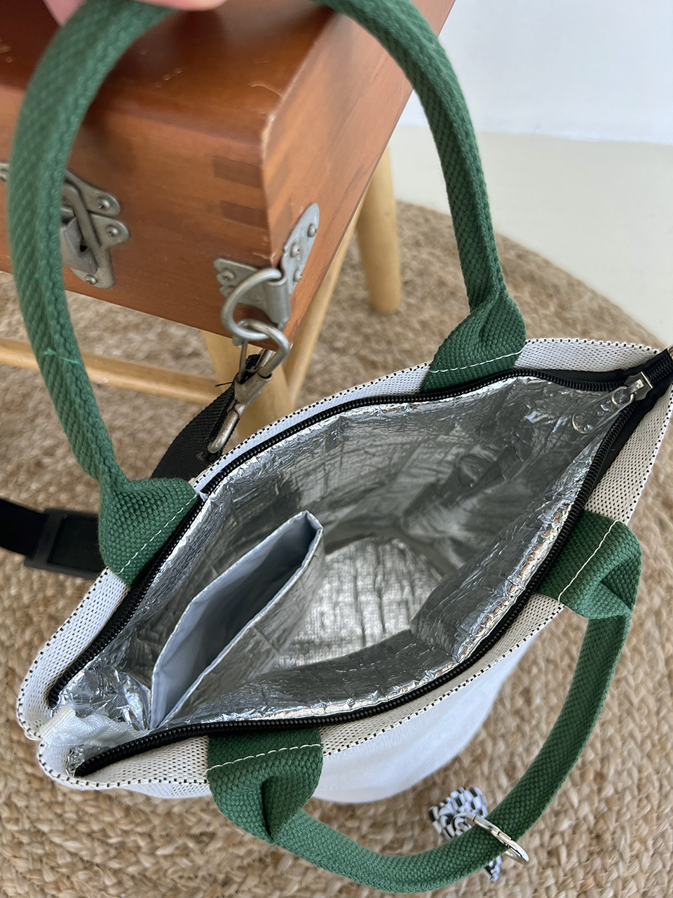 Canvas Insulated Tote Bag (2 colors)