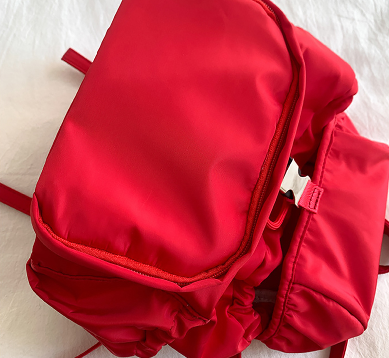 Casual nylon mini backpack