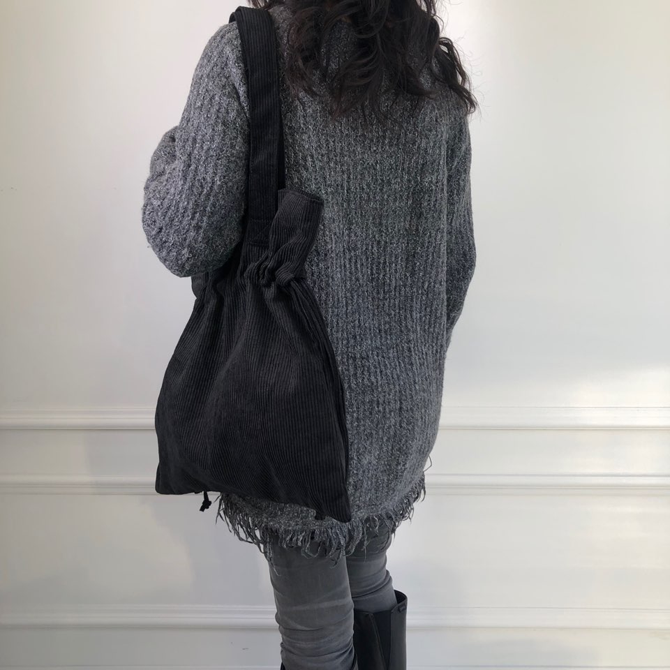 Corduroy Big Shoulder Eco Bag