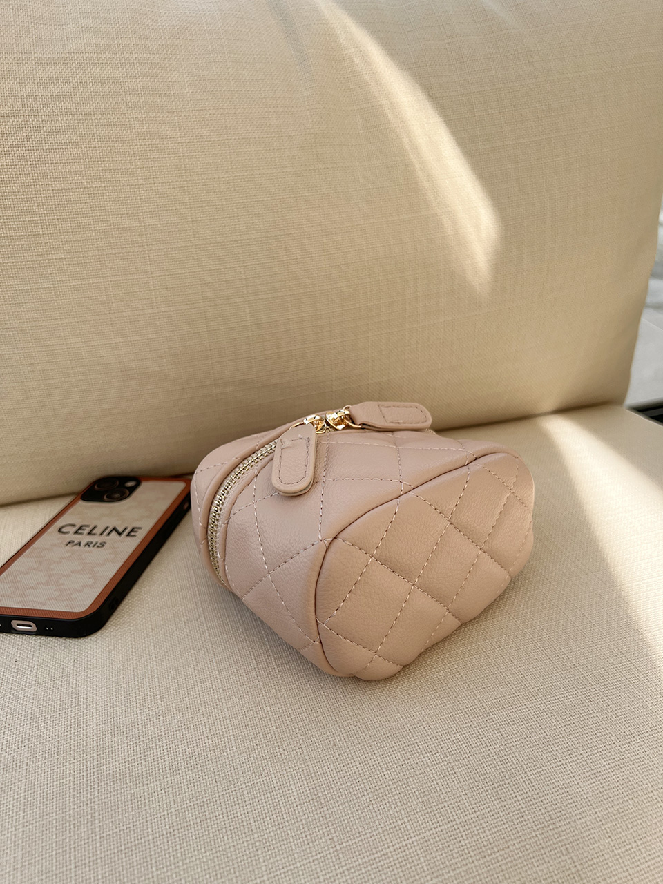 Mini Quilted Chain Crossbody Bag (4 colors)