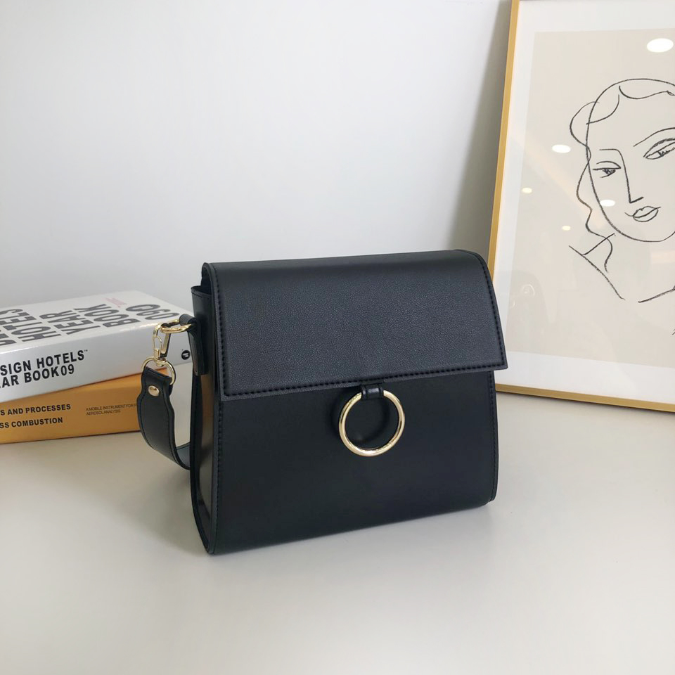 Ring Square Mini Shoulder Bag (4 colors)