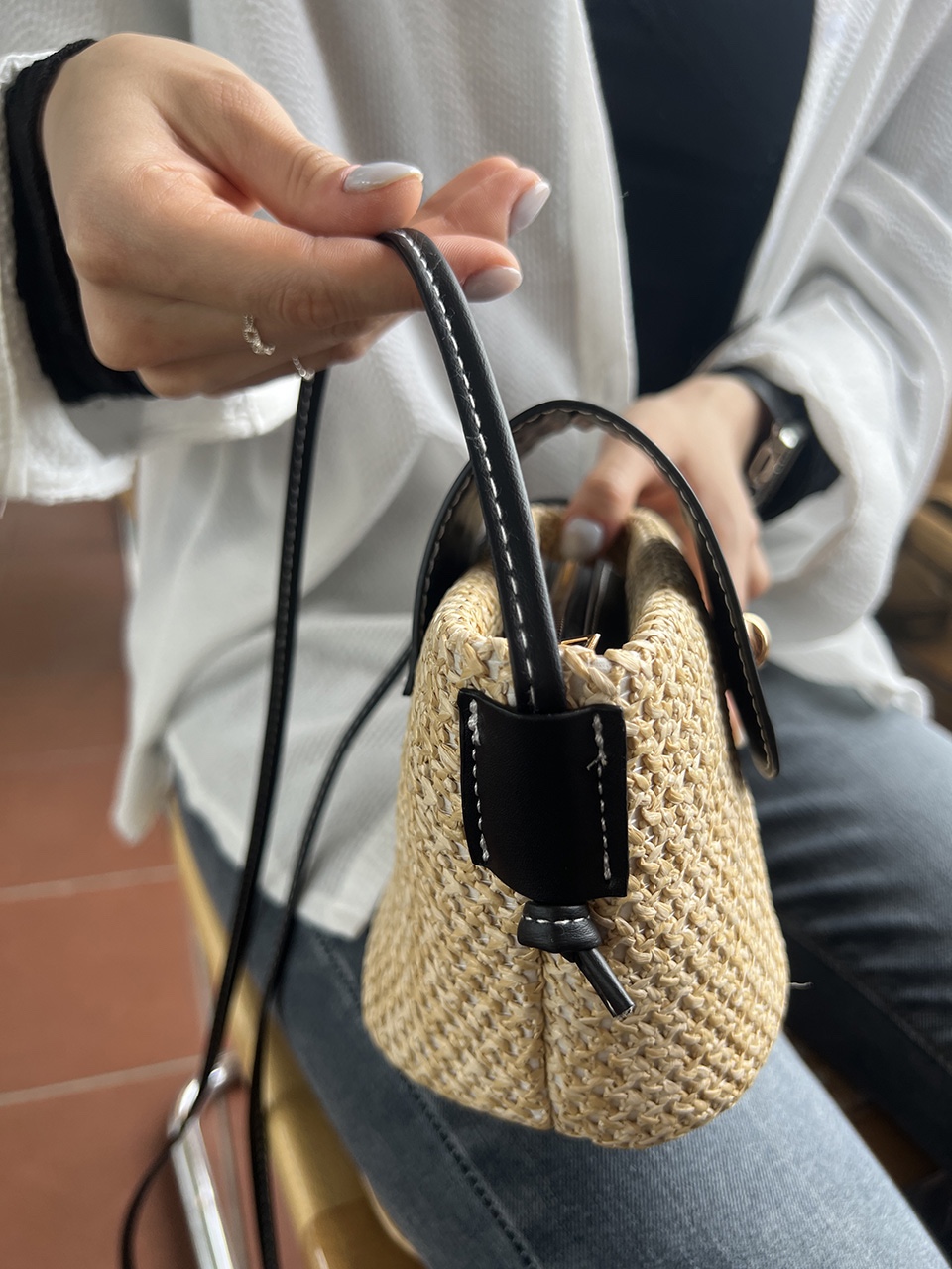 Medium Buckle Flap Mini Crossbody Bag (2 colors)