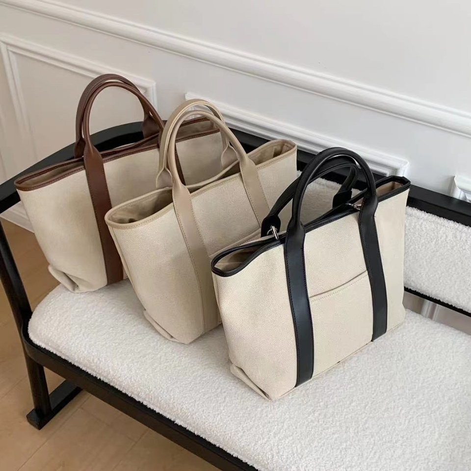 Pocket tote bag (3 colors)
