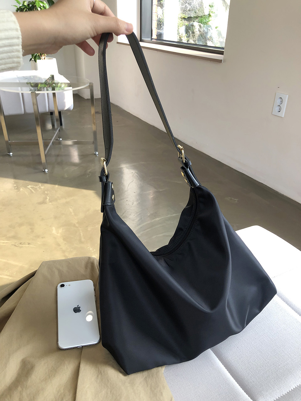 [Waterproof] Shoulder Eco Bag (3 colors)