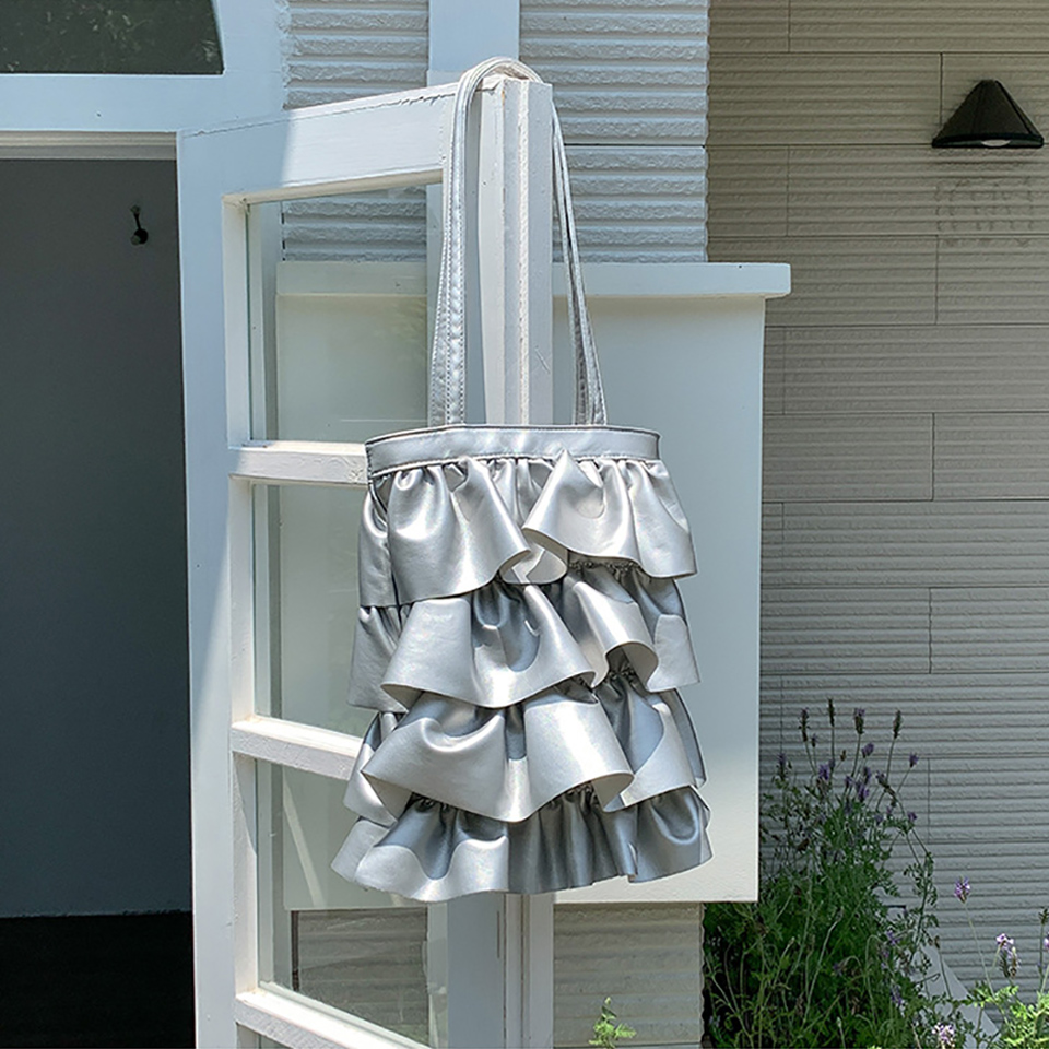 Sharif Frill Frits Shoulder Bag