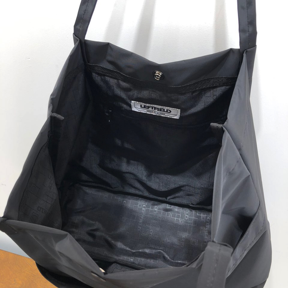 [Waterproof] Twill Two-Pocket Shopper Bag