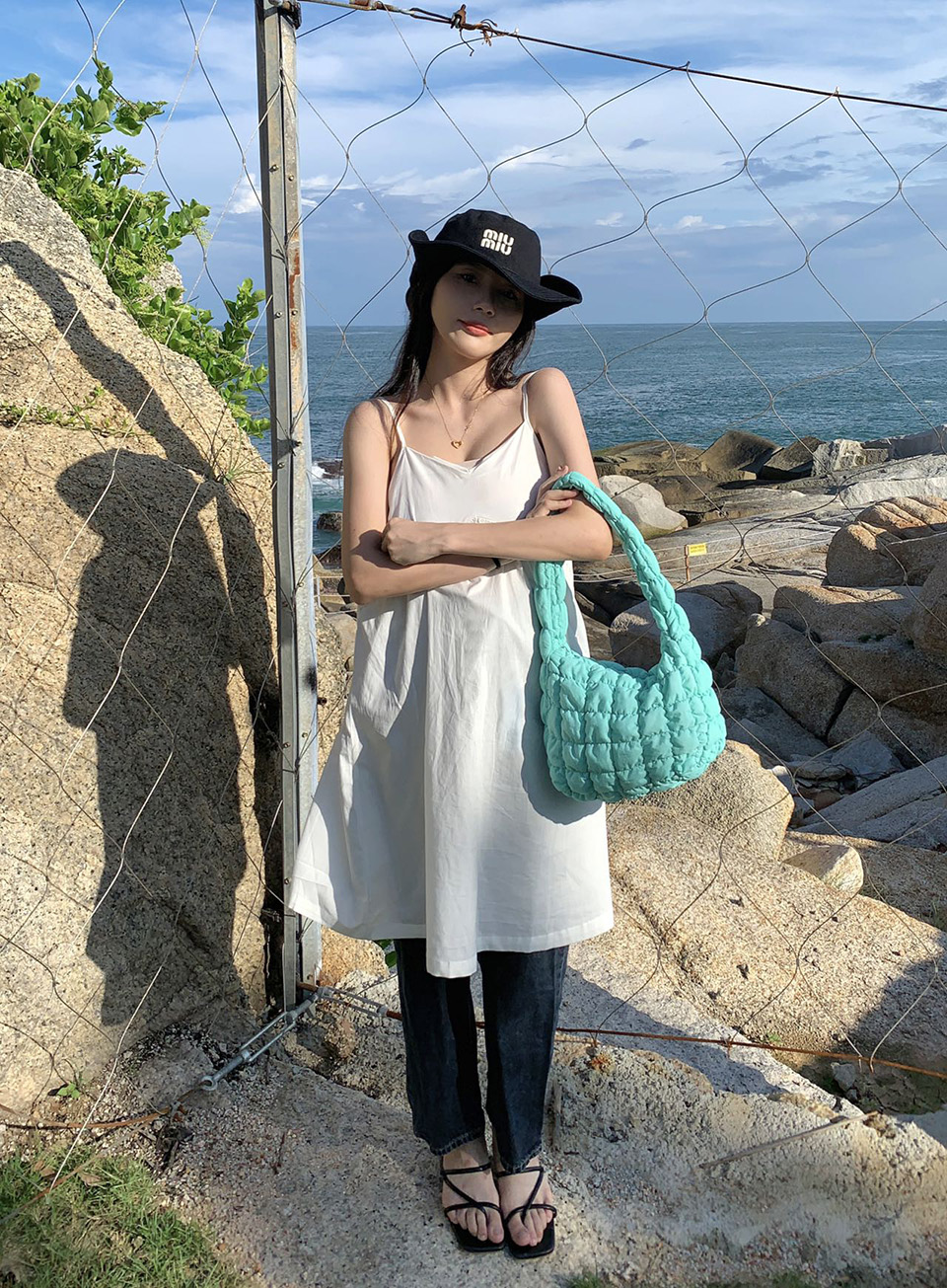 Two You Quilted Medium Shoulder Bag