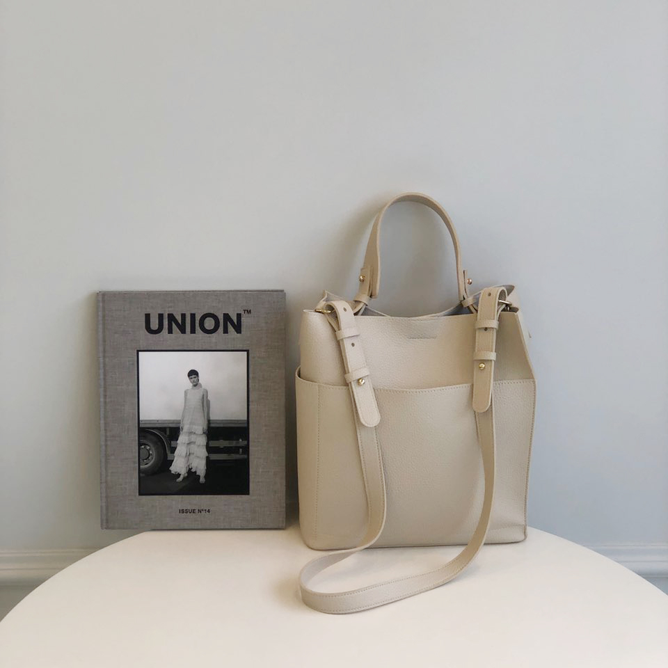Two-way Big Cross Bucket Bag (7 colors)
