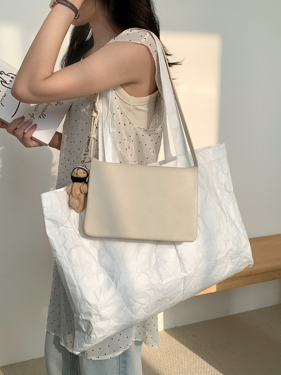 Square Mini Shoulder Bag (4 colors)