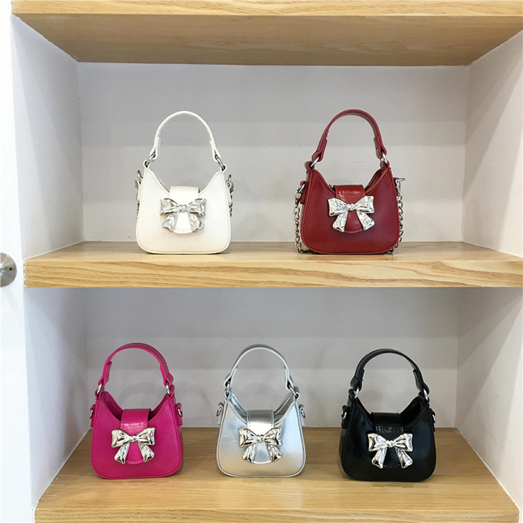 Ribbon Chain Ballet Core Mini Shoulder Bag (5 colors)