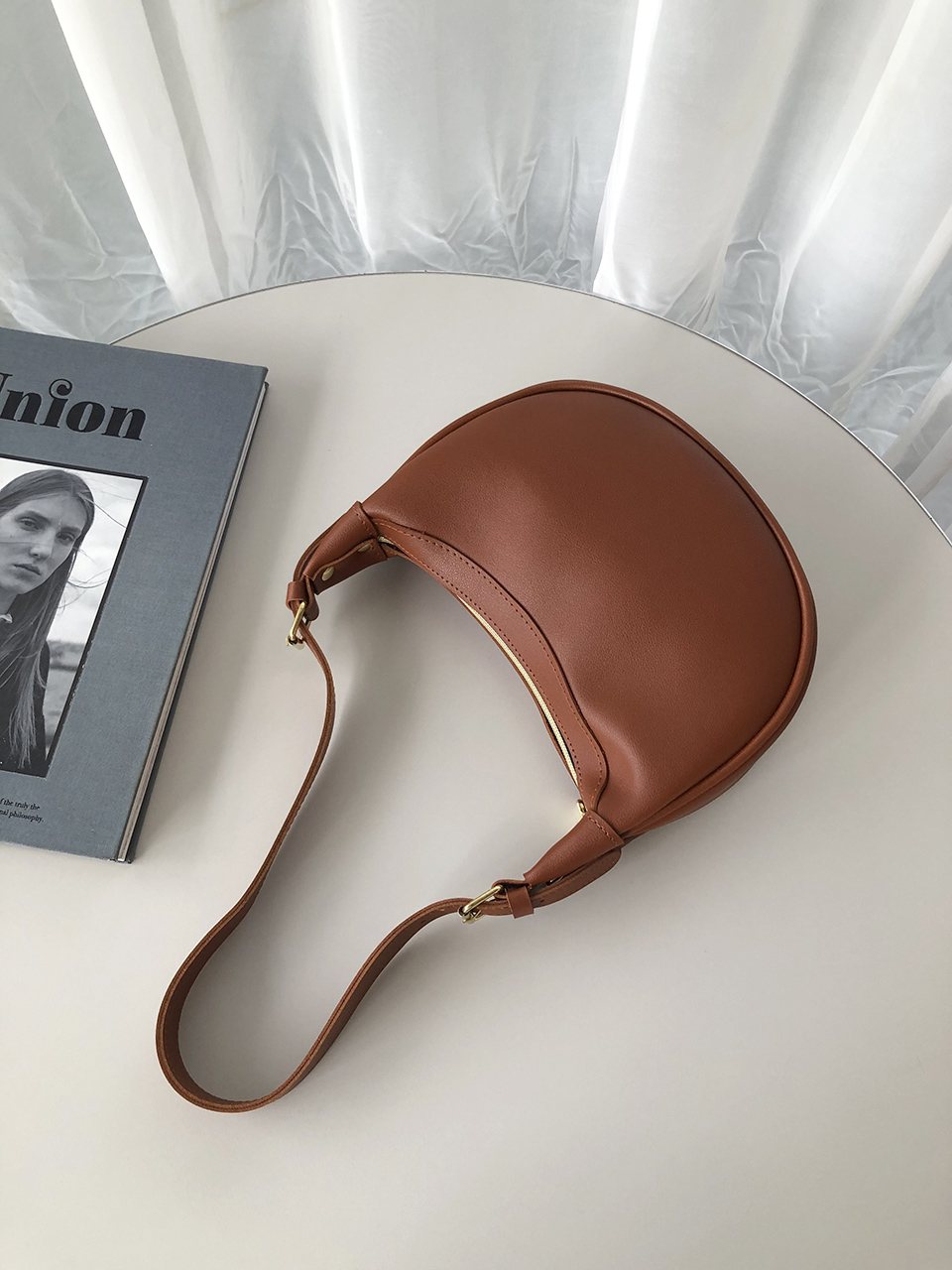 Two-strap mini shoulder bag