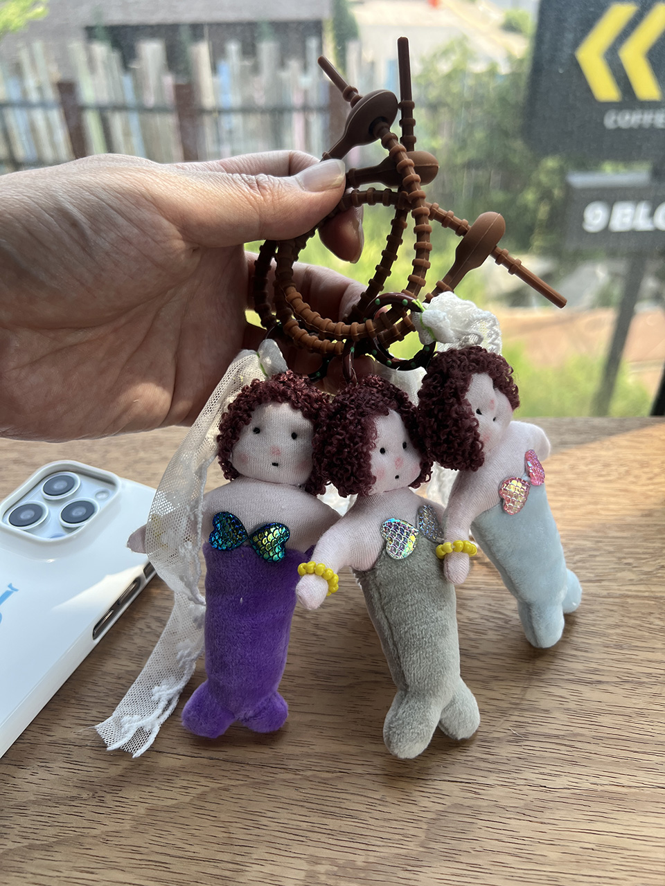 Mermaid Barbie doll charm
