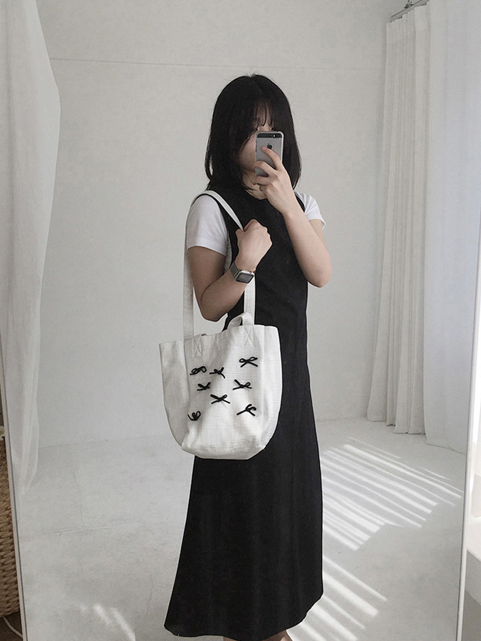 Ribbon Ballet Core Tote Bag
