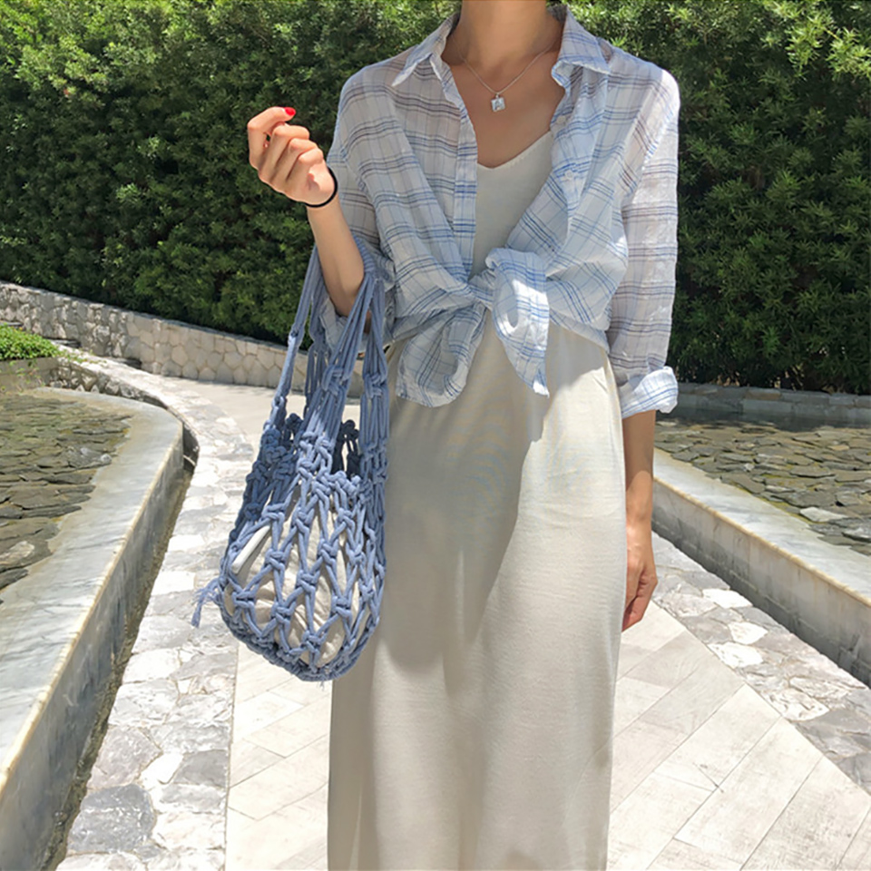 Arte Knitted Net Summer Net Bag