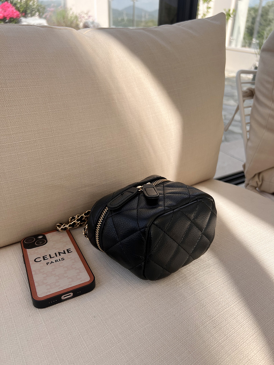 Mini Quilted Chain Crossbody Bag (4 colors)