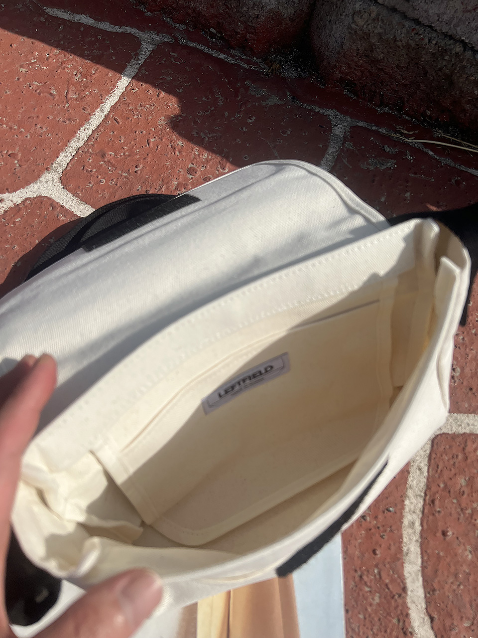 Canvas Flip Mini Shoulder Bag