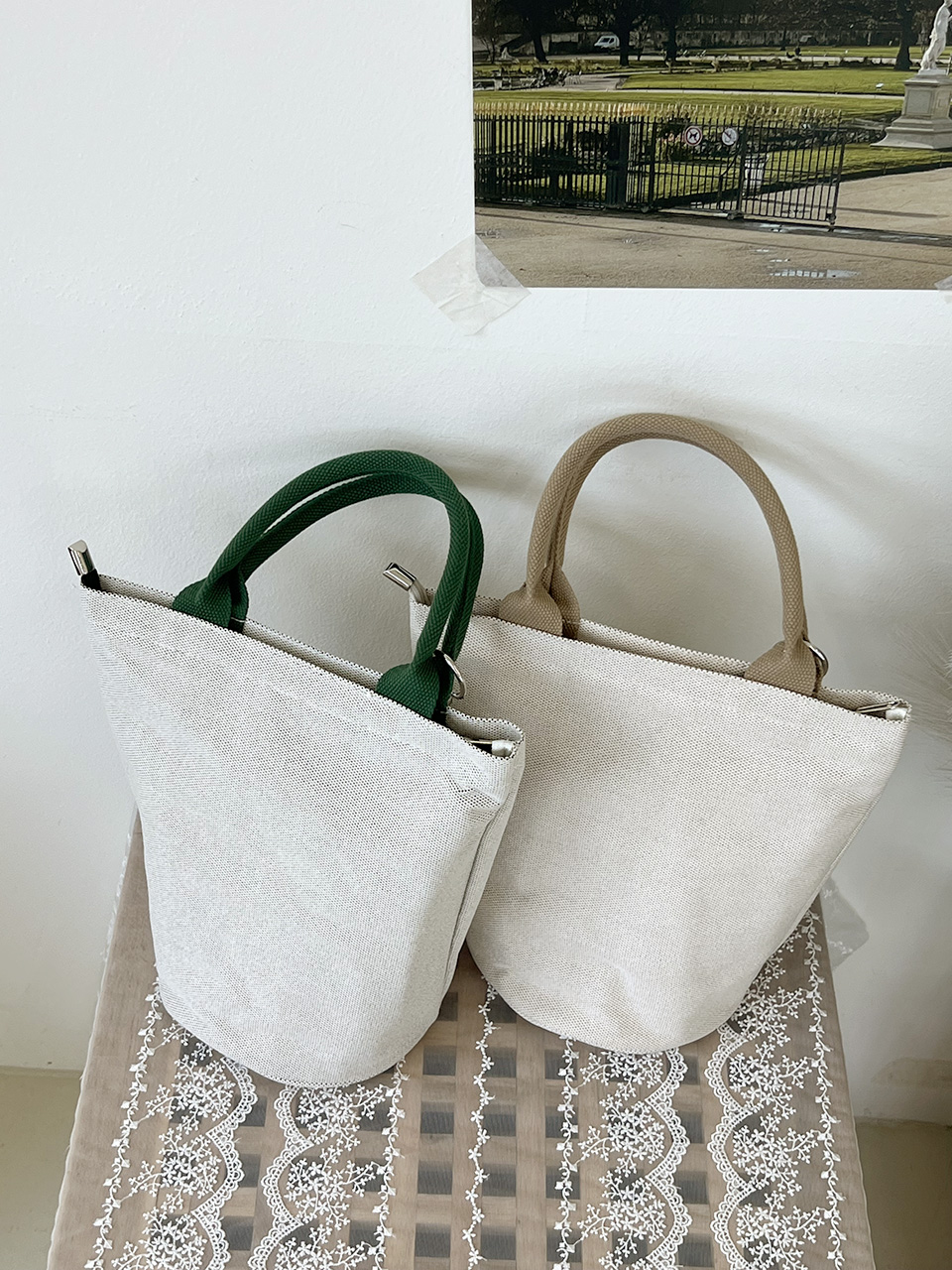 Canvas Insulated Tote Bag (2 colors)