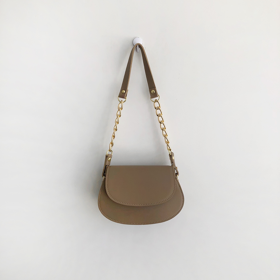 Soft chain mini shoulder bag (with cross strap)