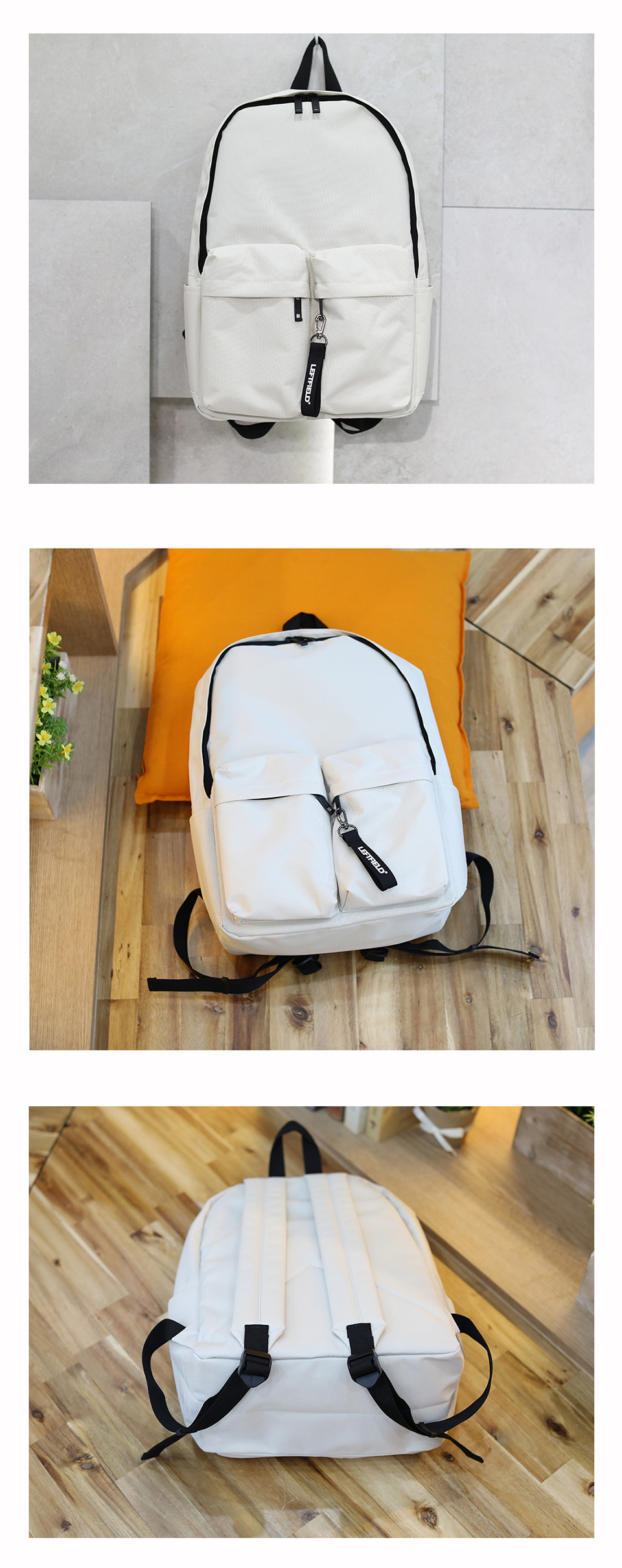 [Unisex] Uni2 Pocket Casual Backpack