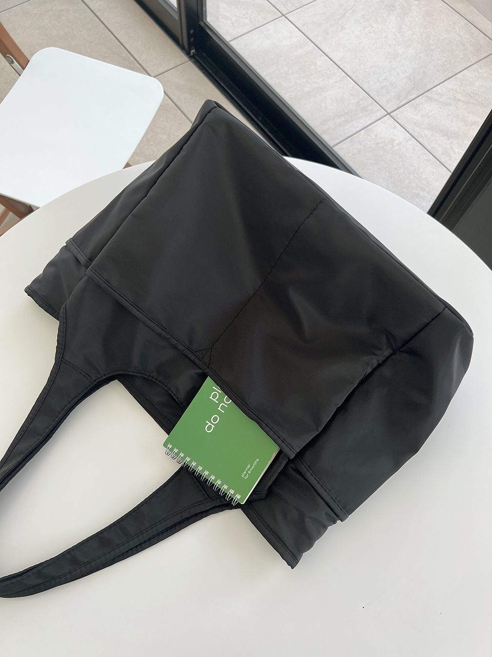 [Waterproof] Zipper Big Shoulder Bag