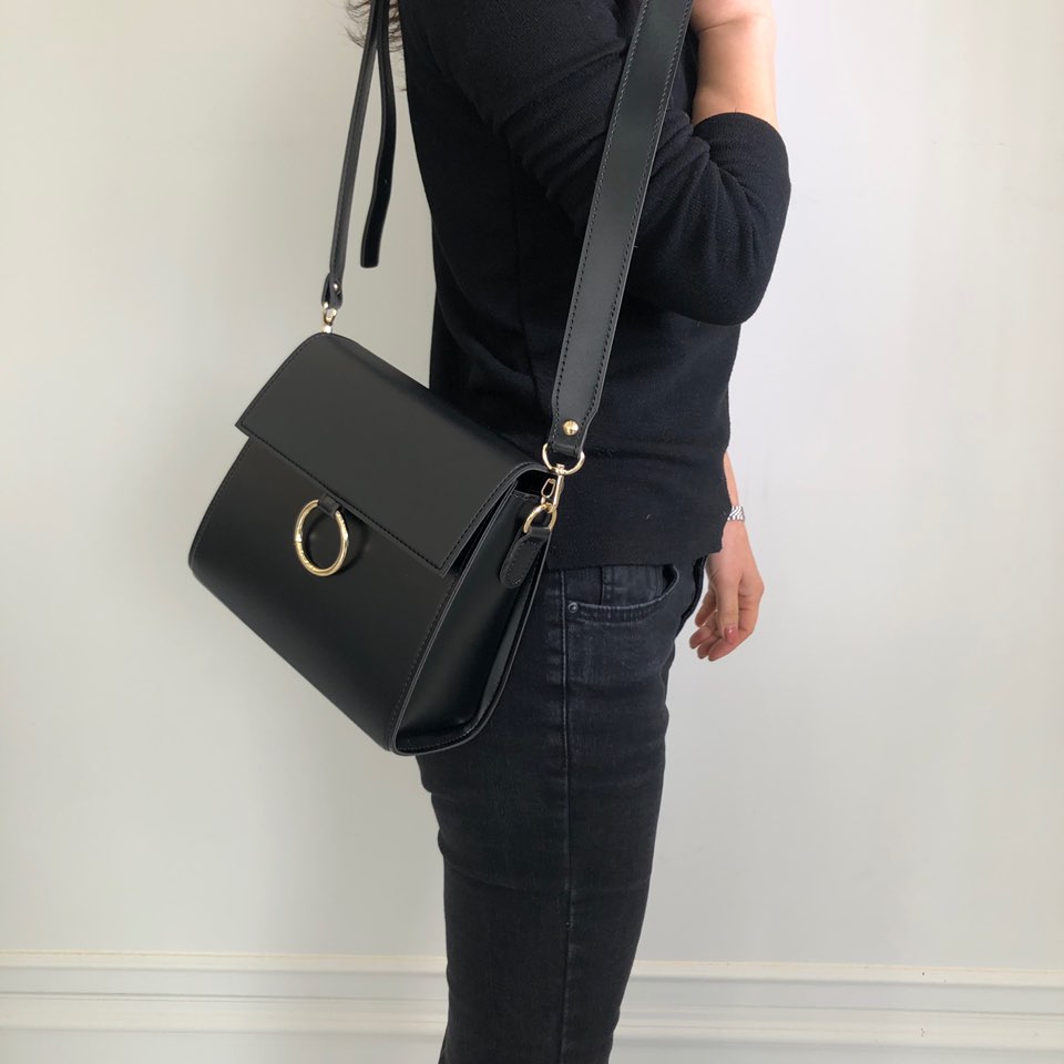 Ring Square Mini Shoulder Bag (4 colors)