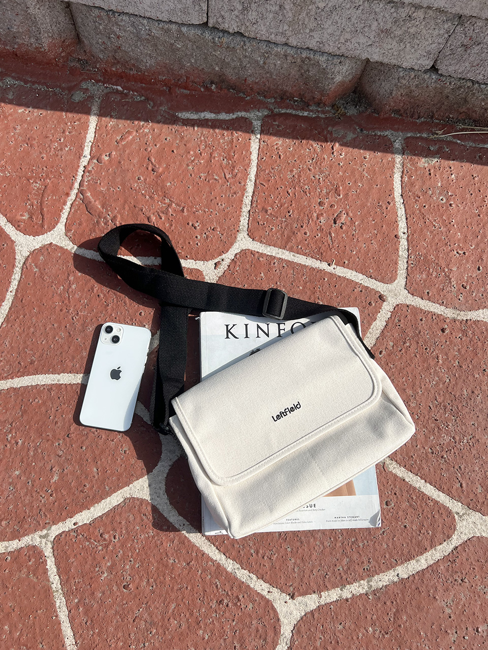 Canvas Flip Mini Shoulder Bag