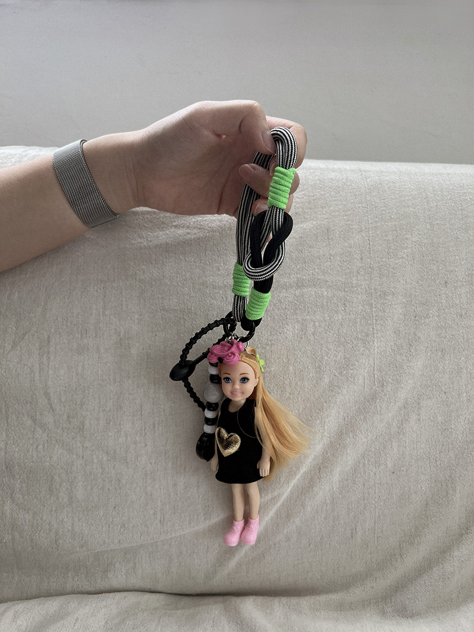 Doll key ring/charm