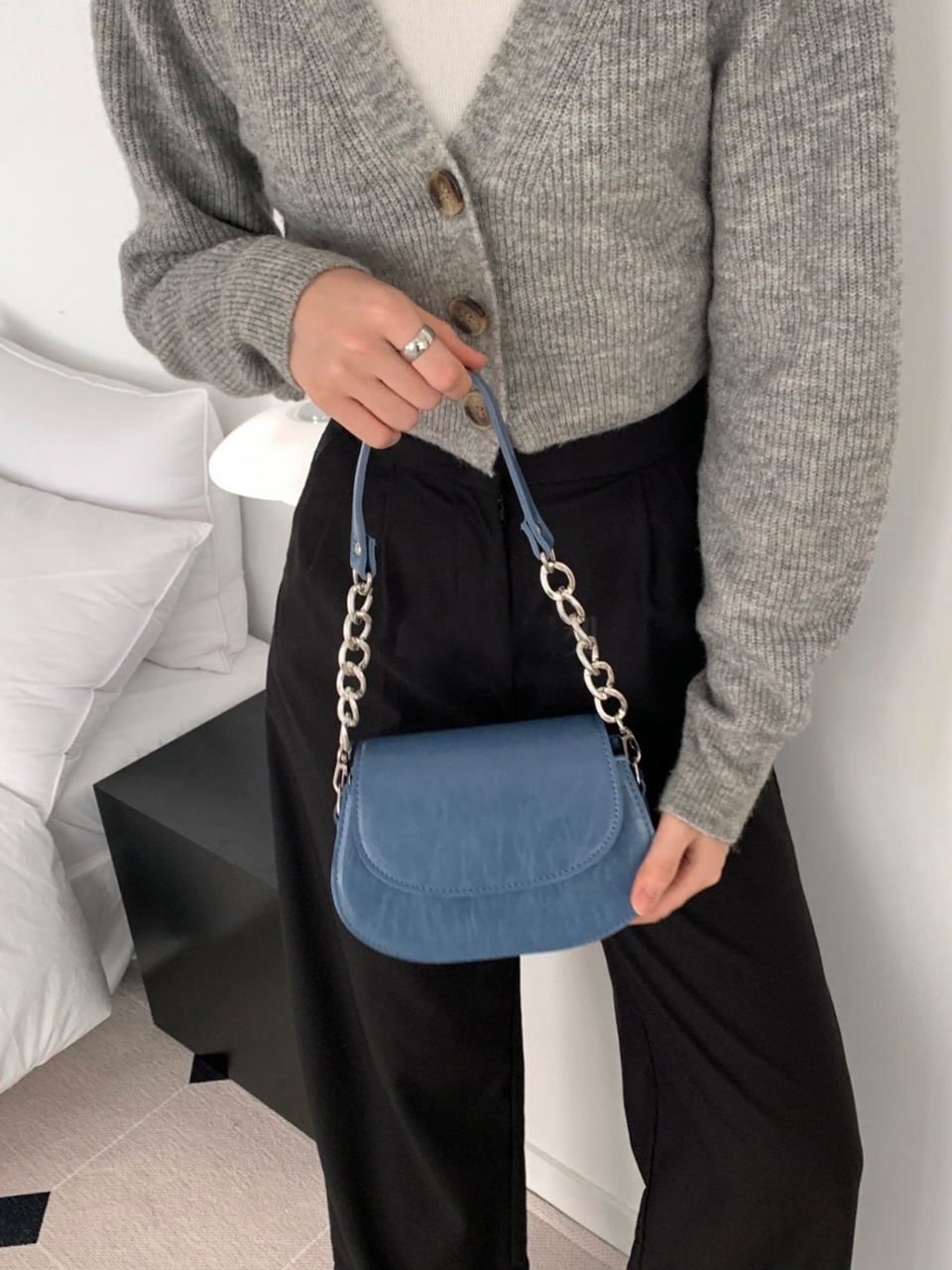 Crack Chain Mini 2-Way Bag (2 colors)