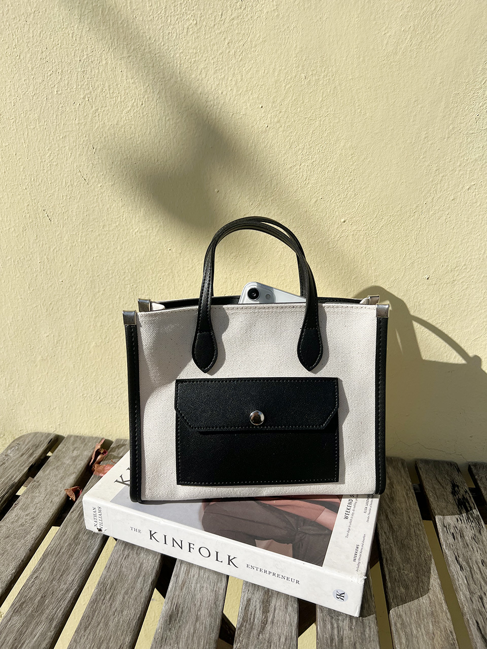 Mini Pocket 2-Way Cross Eco Bag (2 colors)