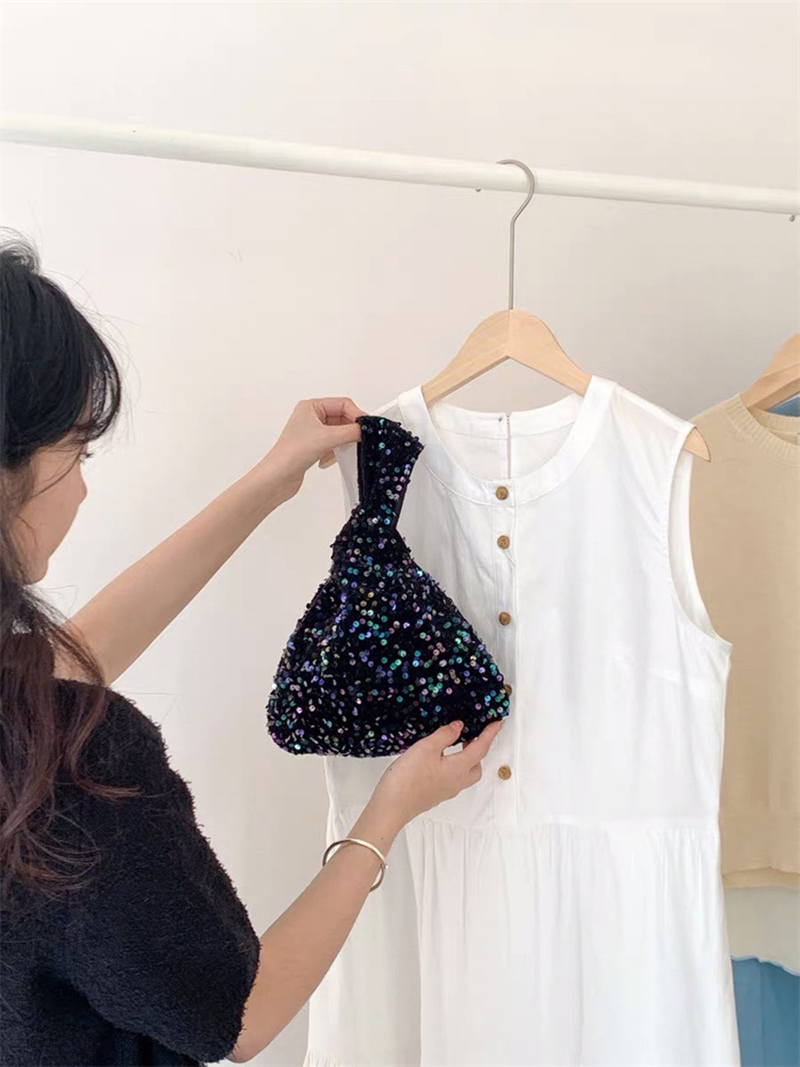 Sequin Mini Tote Bag (3 colors)