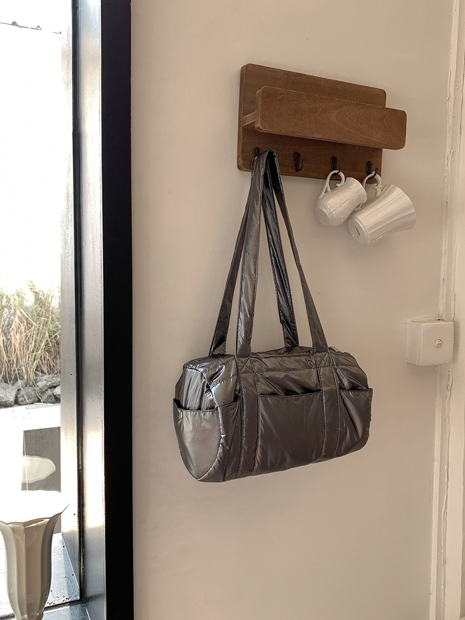 Metal Down Y2K Tote Bag/Shoulder Bag